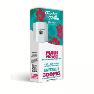 Funky Farms - Maui Wowie - CBD Live Resin - Vape Pen 300mg