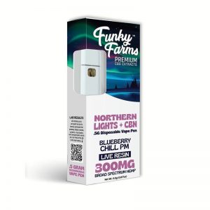 Funky Farms - Northern Lights CBD + CBN - Live Resin - Vape Pen 300mg