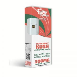 Funky Farms - Peppermint Kush - CBD Vape Pen - 300mg