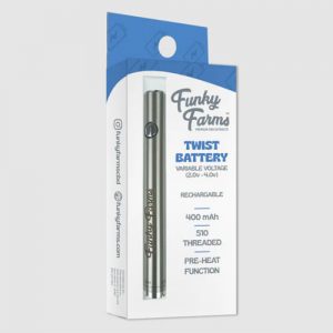 Funky Farms TWIST Battery- 510 Thread Rechargeable