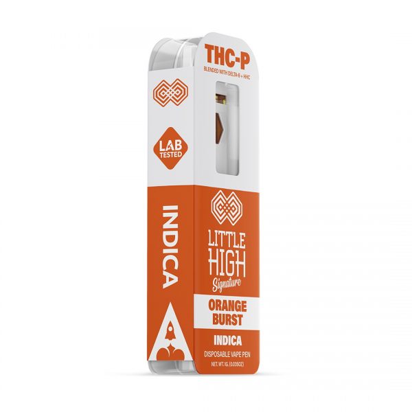 little-high-thcp-orange-burst-disposable-pen-front