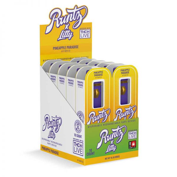 runtzxlitty-thch-live-pineapple-paradise-disposable-pen-front