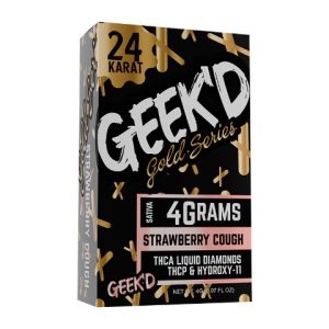 GEEK’D, GEEK’D EXTRACTS, GEEK’D EXTRACTS thailand, GEEK’D EXTRACTS24k gold series, GEEK’D EXTRACTS STRAWBERRY COUGH, GEEK’D EXTRACTS sativa