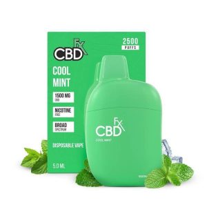 CBDfx, CBDfx cbd vape, CBDfx cbd vape Cool Mint, CBDfx 1500 mg, CBDfx cbd vape disposable