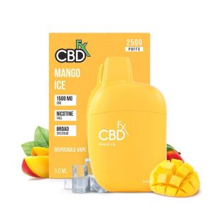 CBDfx, CBDfx cbd vape, CBDfx cbd vape mango ice, CBDfx 1500 mg, CBDfx cbd vape disposable