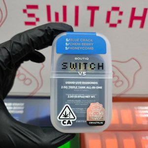 Boutique Switch V5 - Blue Crack (S) - Chem Berry (S) - Honey Comb (S) - 2G Disposable