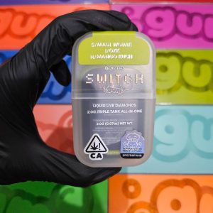 Boutique Switch - gum - Maui Wowie (S) - OZK (I) - Mango Kush (H) - 2G Disposable