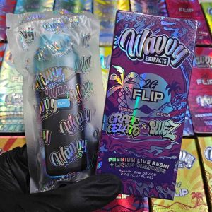 Wavvy - THC Disposable - 2G - Grape Gelato (I) x BlueZ (I)