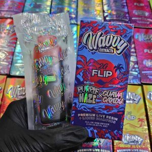 Wavvy - THC Disposable - 2G - Purple Haze (S) x Guava Candy (H)