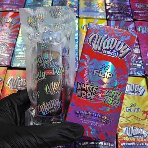 Wavvy - THC Disposable - 2G - White Widow (S) x Laffy Taffy (I)